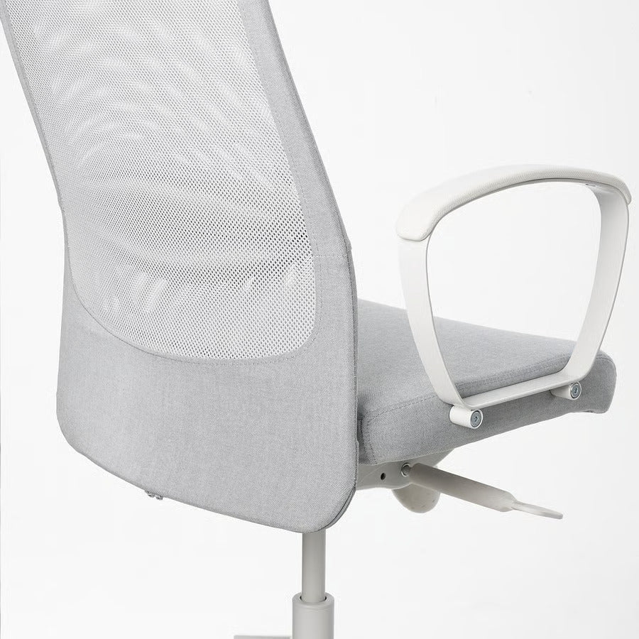 Ikea MARKUS Office chair, Vissle light gray, Medium