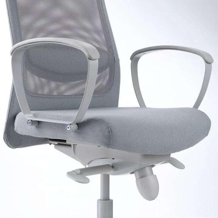 Ikea MARKUS Office chair, Vissle light gray, Medium
