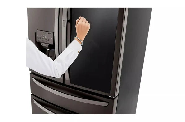 LG 36-inch Wide InstaView® Counter-Depth Refrigerator - 23 cu. ft. - LRMVC2306D