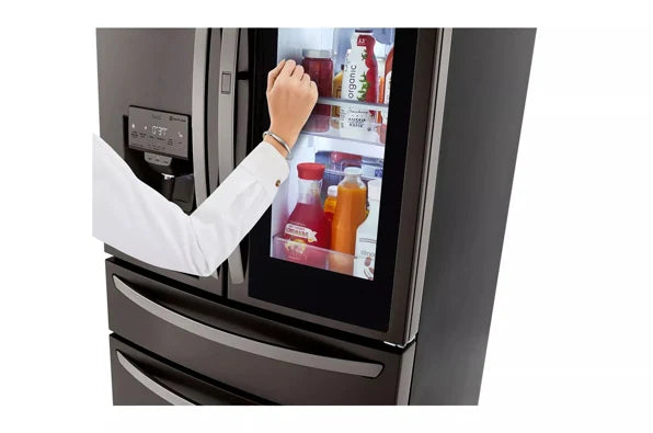 LG 36-inch Wide InstaView® Counter-Depth Refrigerator - 23 cu. ft. - LRMVC2306D