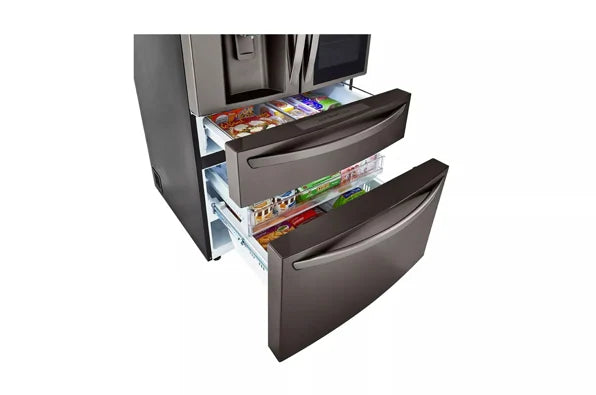 LG 36-inch Wide InstaView® Counter-Depth Refrigerator - 23 cu. ft. - LRMVC2306D