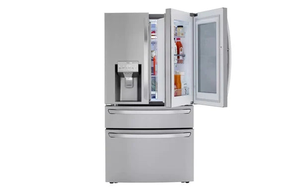 LG 36-inch Wide InstaView® Counter-Depth Refrigerator - 23 cu. ft. - LRMVC2306S