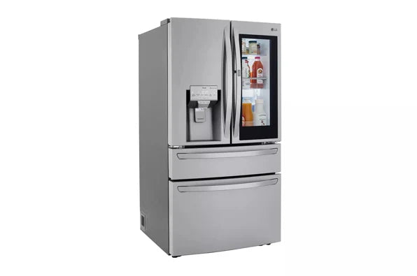 LG 36-inch Wide InstaView® Counter-Depth Refrigerator - 23 cu. ft. - LRMVC2306S