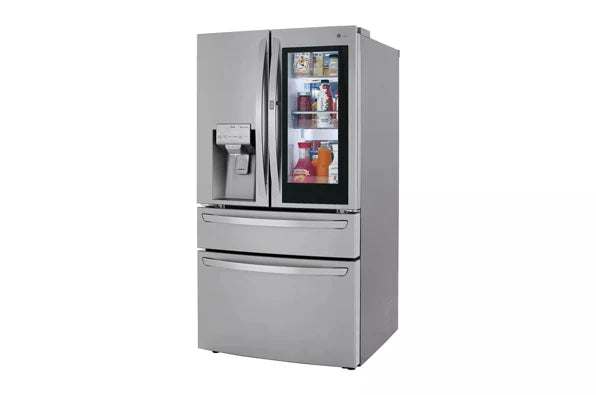LG 36-inch Wide InstaView® Counter-Depth Refrigerator - 23 cu. ft. - LRMVC2306S