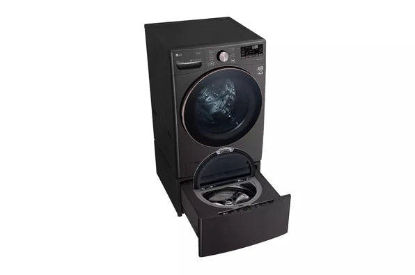 LG WM4000HBA 4.5 cu. ft. Ultra Large Capacity Front Load Washer - Black Steel
