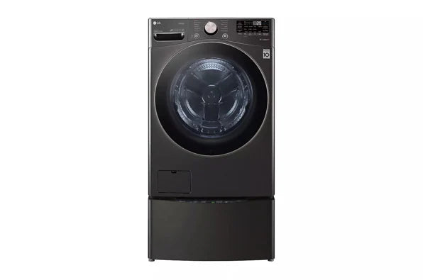 LG WM4000HBA 4.5 cu. ft. Ultra Large Capacity Front Load Washer - Black Steel