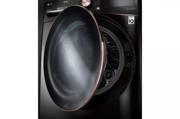 LG WM4000HBA 4.5 cu. ft. Ultra Large Capacity Front Load Washer - Black Steel
