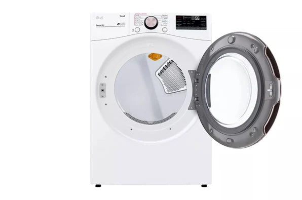 LG DLEX4000W 7.4 cu. ft. Large Capacity Front Load Electric Dryer - White