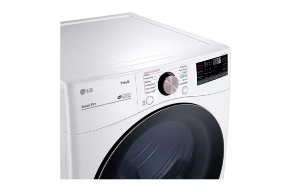 LG DLEX4000W 7.4 cu. ft. Large Capacity Front Load Electric Dryer - White