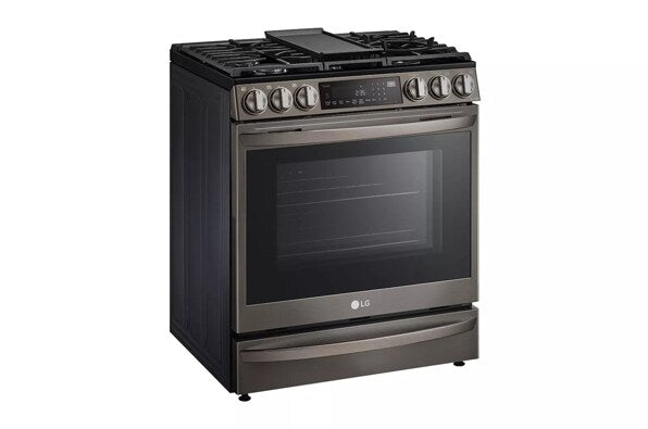 LG LSGL6337D 6.3 cu ft. Smart Wi-Fi Enabled ProBake Convection® InstaView™ Gas Slide-in Range with Air Fry