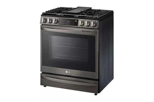 LG LSGL6337D 6.3 cu ft. Smart Wi-Fi Enabled ProBake Convection® InstaView™ Gas Slide-in Range with Air Fry