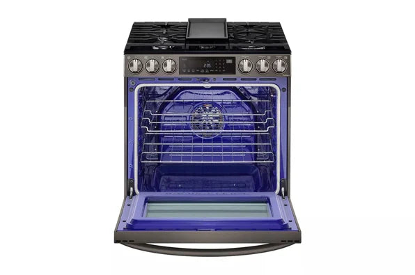 LG LSGL6337D 6.3 cu ft. Smart Wi-Fi Enabled ProBake Convection® InstaView™ Gas Slide-in Range with Air Fry