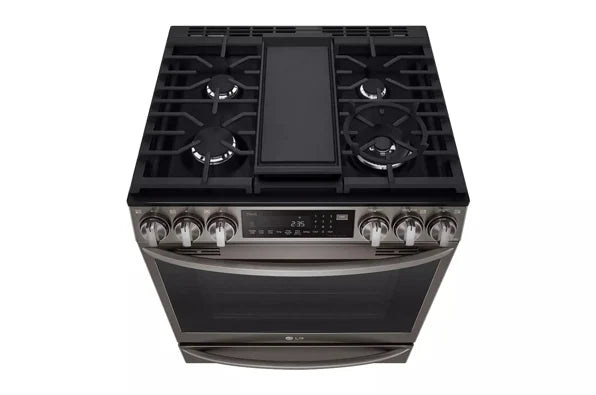 LG LSGL6337D 6.3 cu ft. Smart Wi-Fi Enabled ProBake Convection® InstaView™ Gas Slide-in Range with Air Fry