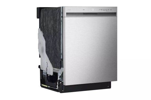 LG LDFN3432T 24-inch Wide QuadWash™ Front Control Dishwasher - Stainless Steel