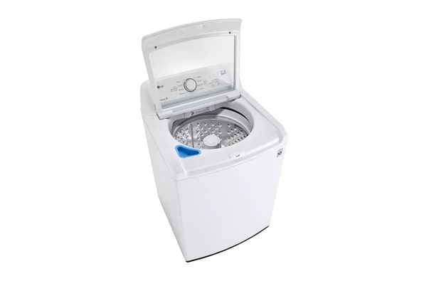LG WT7005CW 4.3 cu. ft. Ultra Large Capacity Top Load Washer with 4-Way™ Agitator & TurboDrum™ Technology
