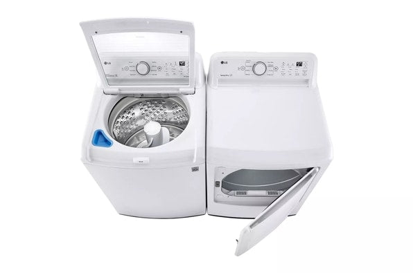 LG WT7005CW 4.3 cu. ft. Ultra Large Capacity Top Load Washer with 4-Way™ Agitator & TurboDrum™ Technology