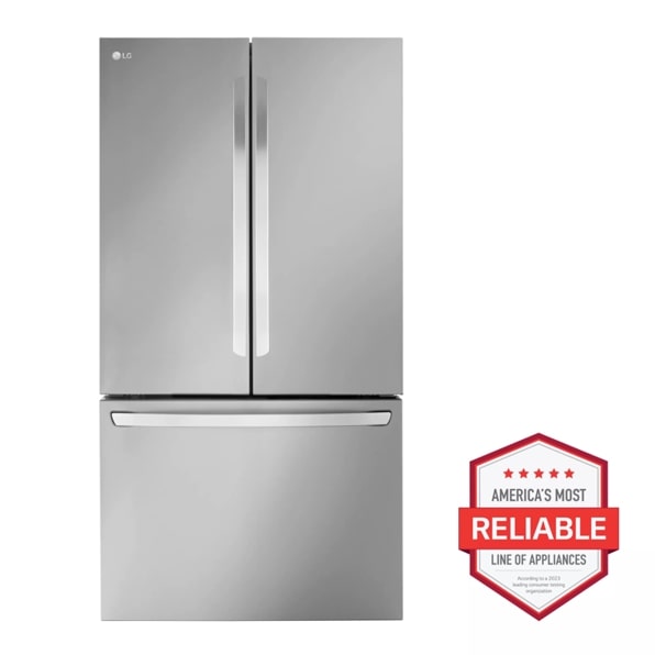 LG LRFLC2706S 27 cu. ft. Smart Counter-Depth MAX™ French Door Refrigerator