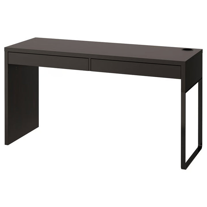 IKEA MICKE Desk, black-brown, 55 7/8x19 5/8 "