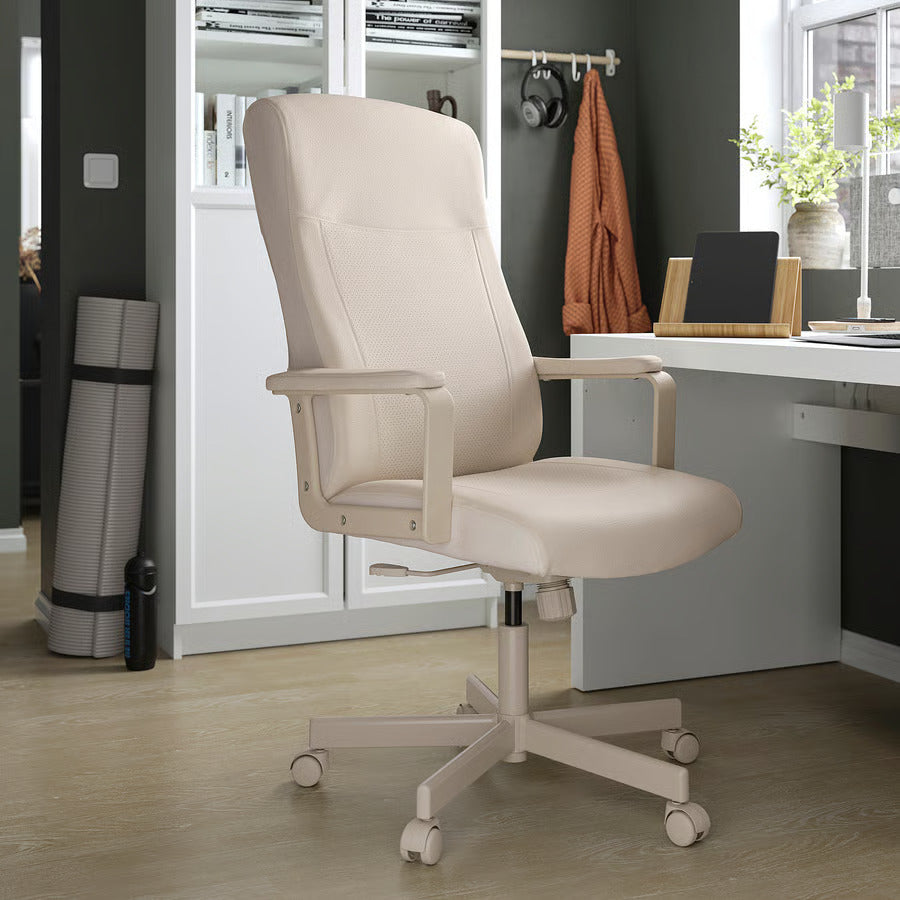 Ikea MILLBERGET Swivel chair, Murum dark brown