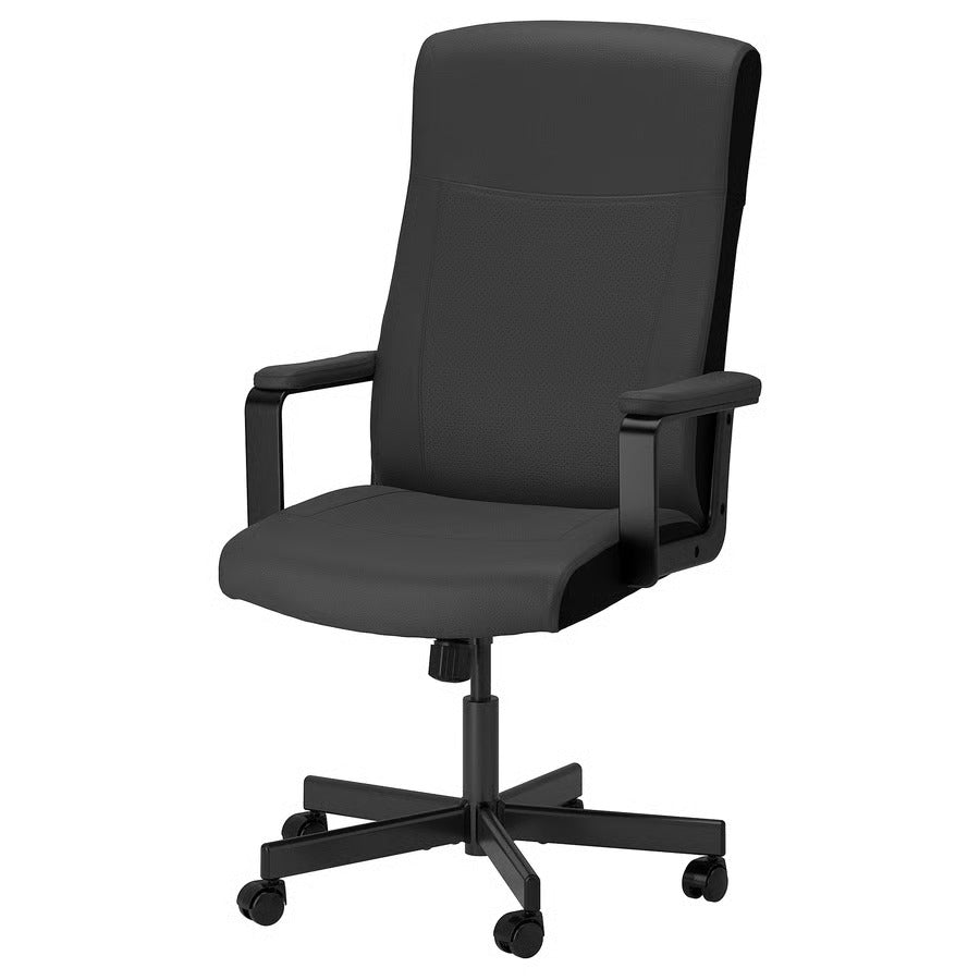 Ikea MILLBERGET Swivel chair, Murum dark brown