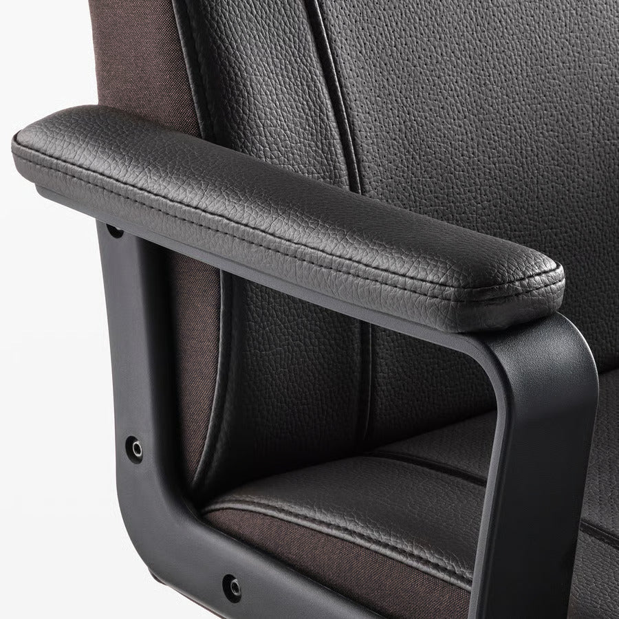 Ikea MILLBERGET Swivel chair, Murum dark brown