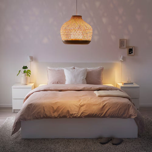 IKEA MISTERHULT Pendant lamp, bamboo/handmade, 18 "
