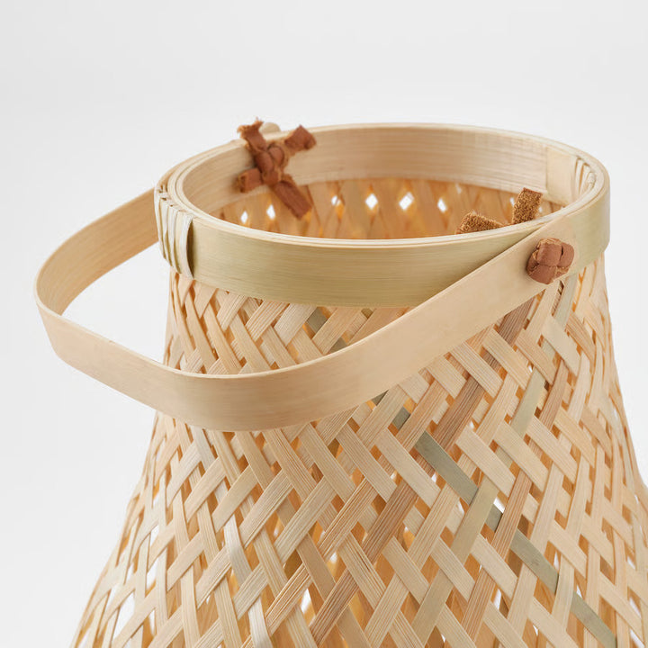 IKEA MISTERHULT Table lamp, bamboo/handmade, 14 "