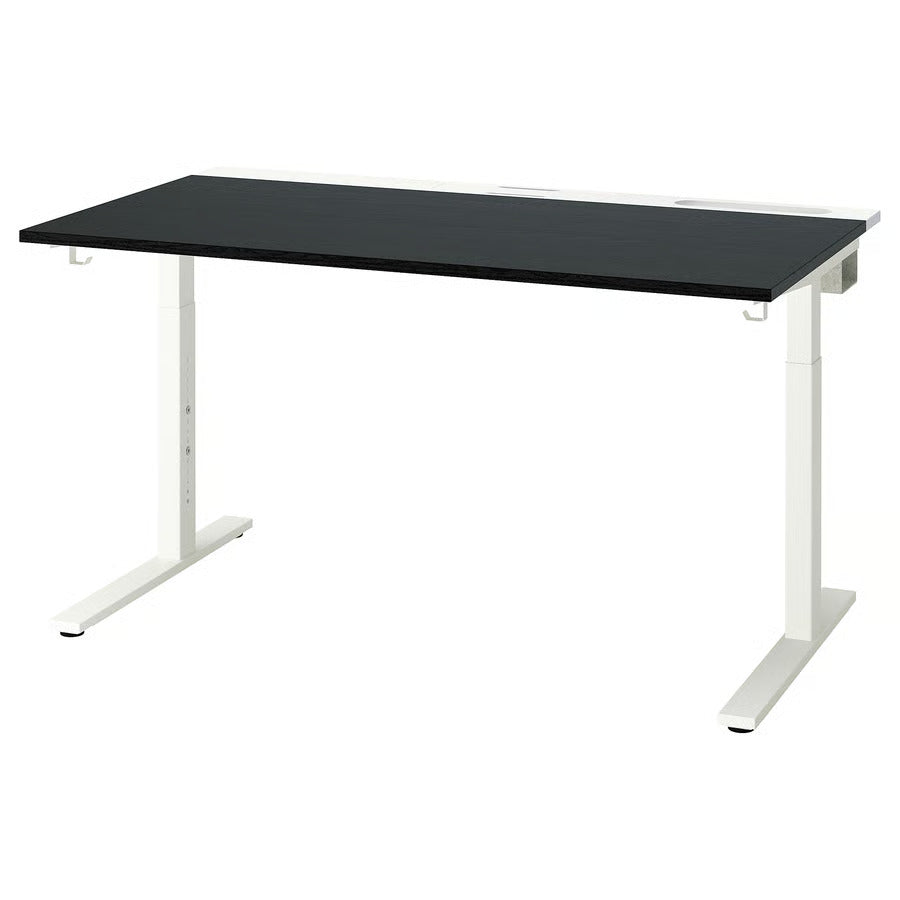 IKEA MITTZON Desk, birch veneer, 55 1/8x31 1/2 "