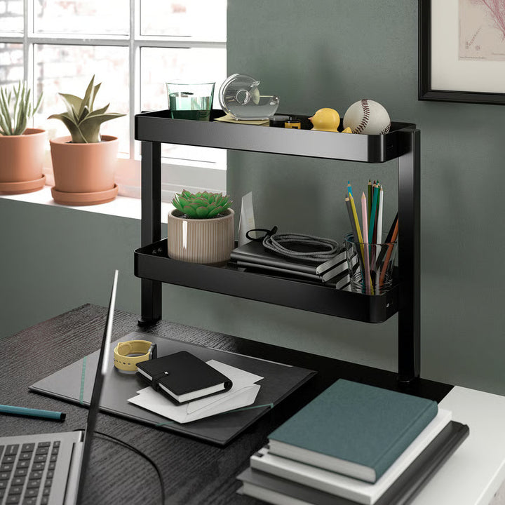 IKEA MITTZON Desk, birch veneer, 55 1/8x31 1/2 "