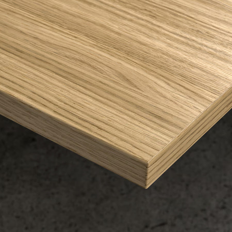 IKEA MITTZON Desk, birch veneer, 55 1/8x31 1/2 "