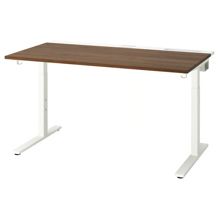 IKEA MITTZON Desk, birch veneer, 55 1/8x31 1/2 "