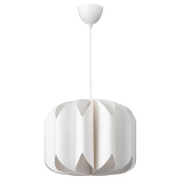 IKEA MOJNA / HEMMA Pendant lamp, white, 19 "