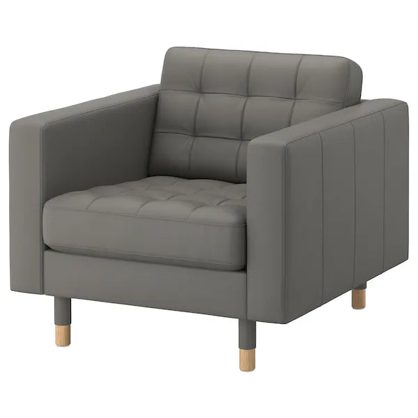 IKEA MORABO Armchair, Grann/Bomstad gray-green/wood