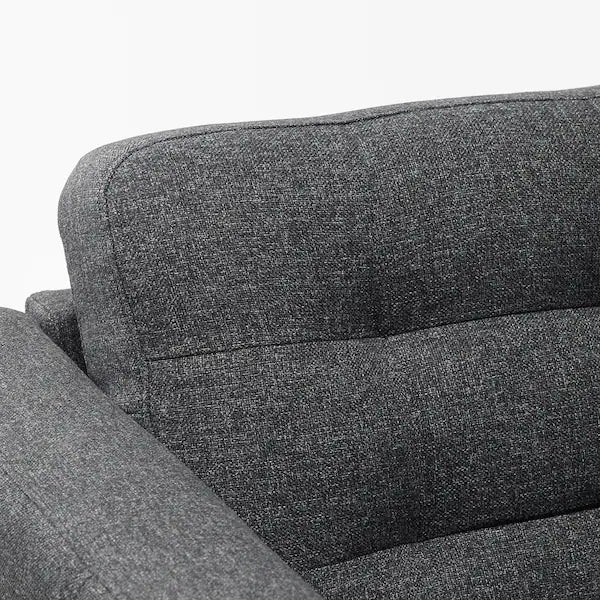 IKEA MORABO Armchair, Gunnared dark gray/wood