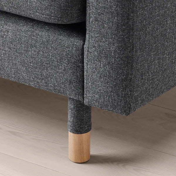 IKEA MORABO Armchair, Gunnared dark gray/wood