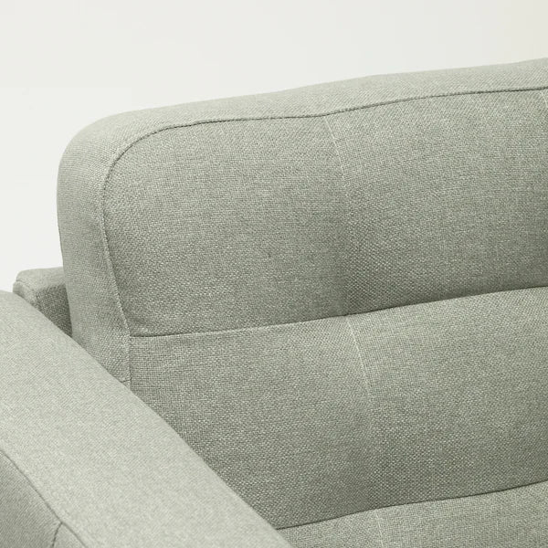 IKEA MORABO Armchair, Gunnared light green/wood