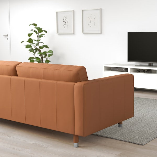 IKEA MORABO Sectional, 5-seat corner, Grann/Bomstad golden brown/metal