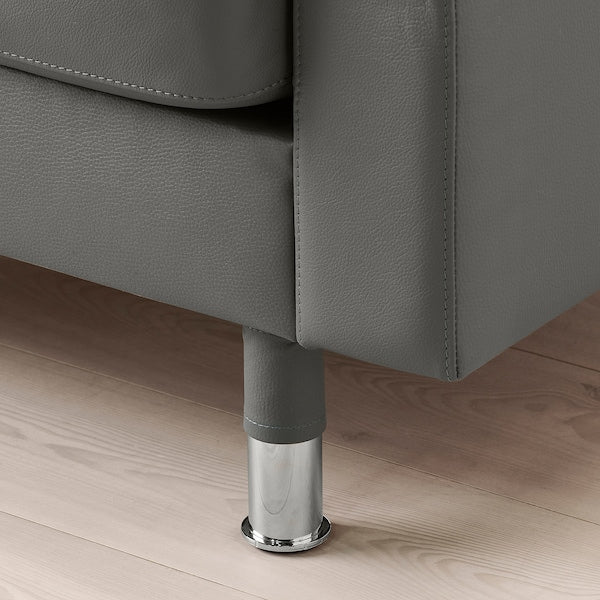 IKEA MORABO Sectional, 5-seat corner, Grann/Bomstad gray-green/metal
