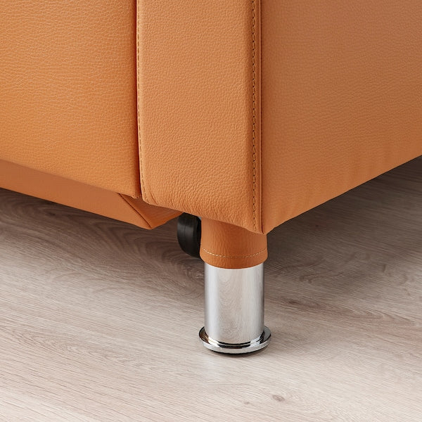 IKEA MORABO Sleeper sofa, Grann/Bomstad golden brown/metal