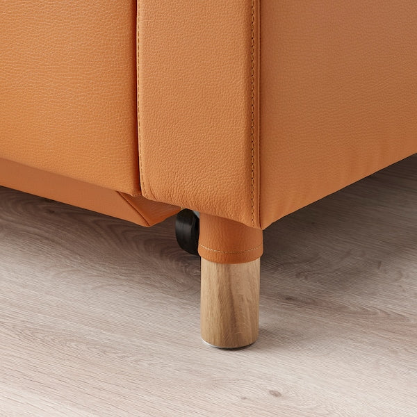 IKEA MORABO Sleeper sofa, Grann/Bomstad golden brown/wood