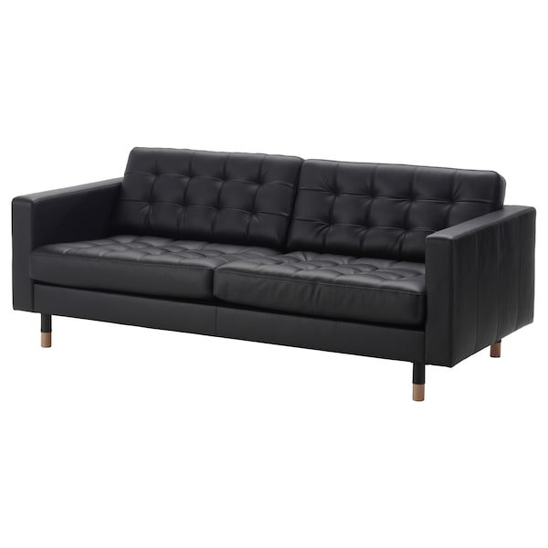 IKEA MORABO Sofa, Grann/Bomstad black/wood
