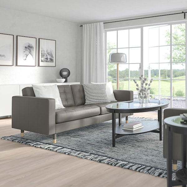 IKEA MORABO Sofa, Grann/Bomstad gray-green/wood