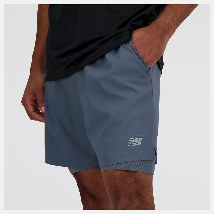 New Balance AC Lined Short 7"