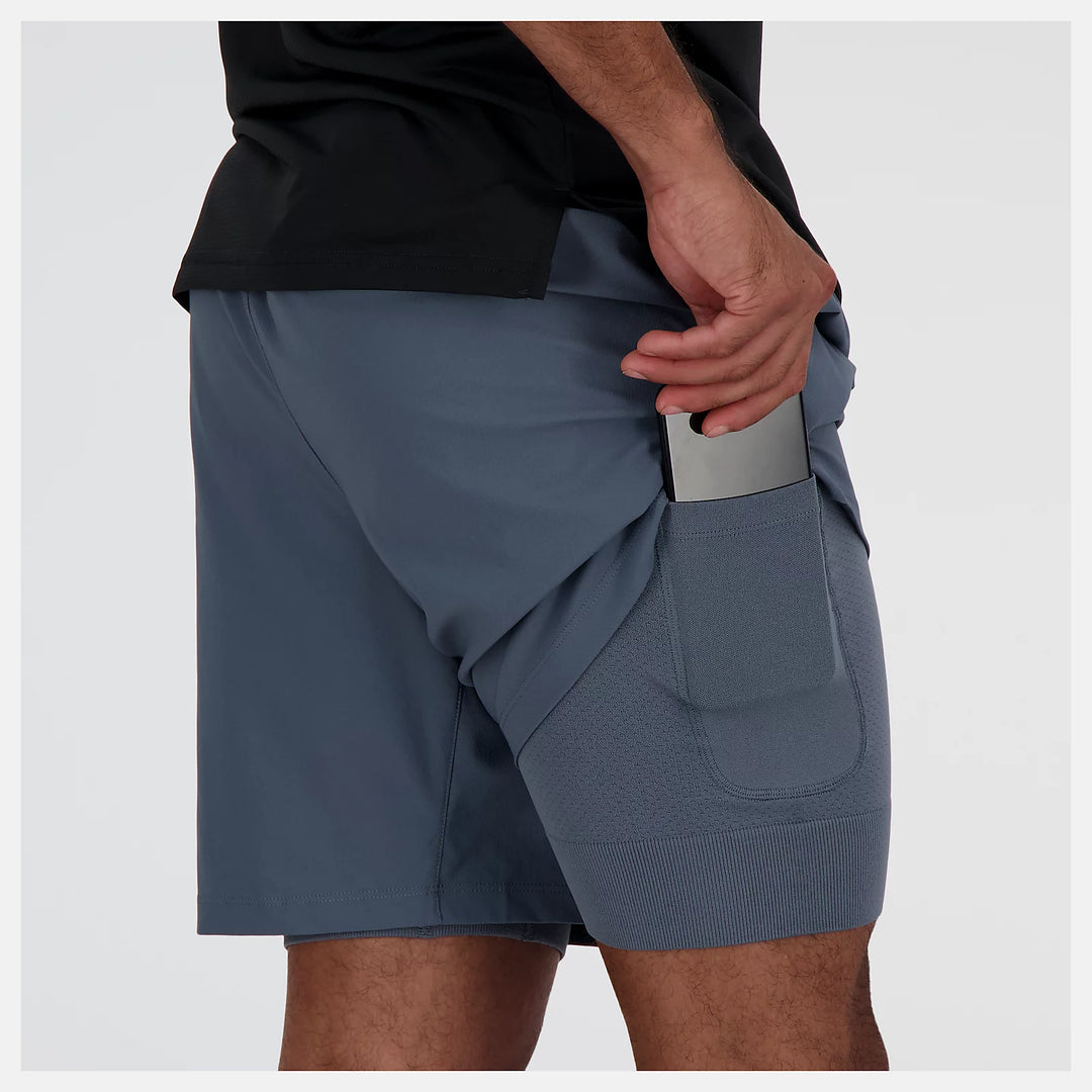 New Balance AC Lined Short 7"