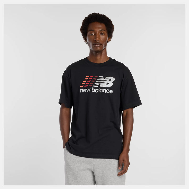 New Balance Center Multi Color Logo T-Shirt