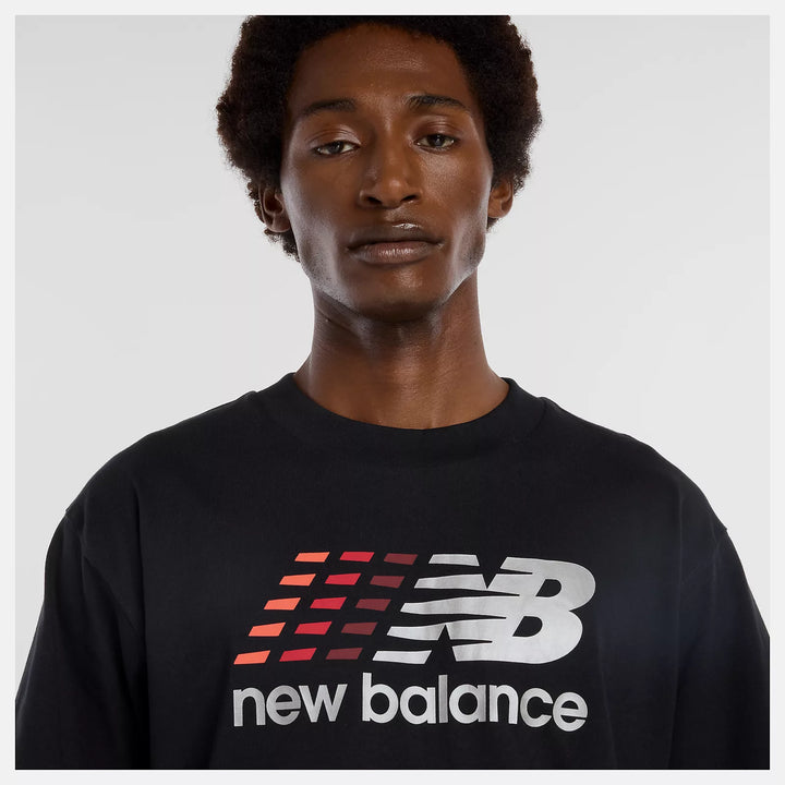 New Balance Center Multi Color Logo T-Shirt