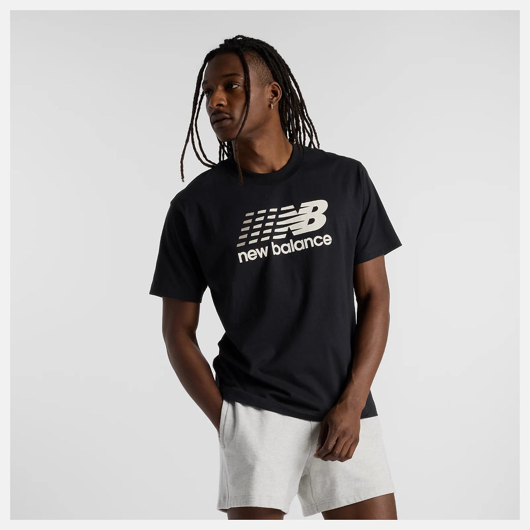 New Balance Center Multi Color Logo T-Shirt