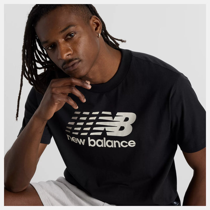 New Balance Center Multi Color Logo T-Shirt