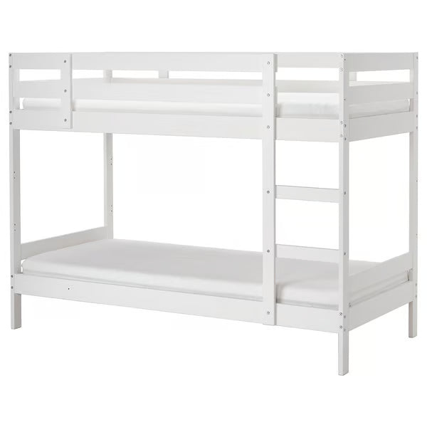 IKEA MYDAL Bunk bed frame, white, Twin