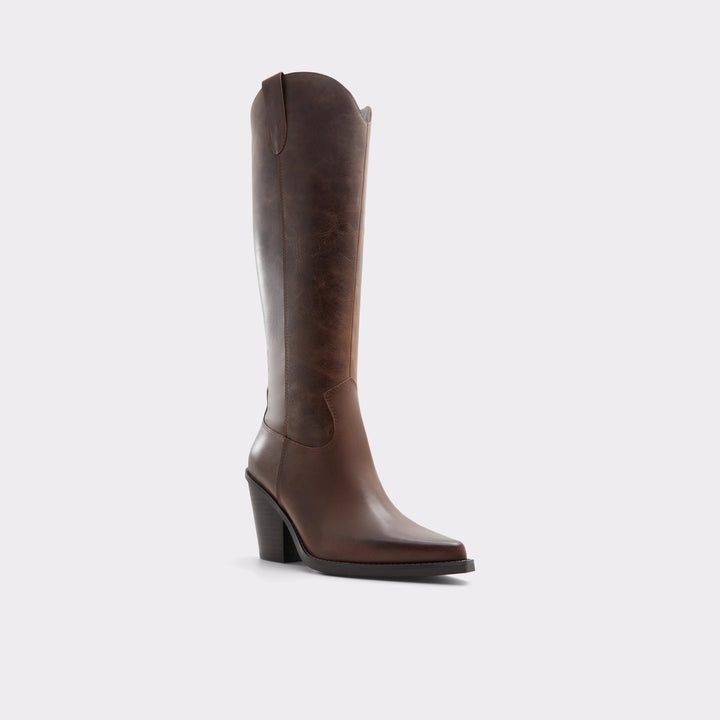 ALDO Nevada Western knee-high boot - Brown